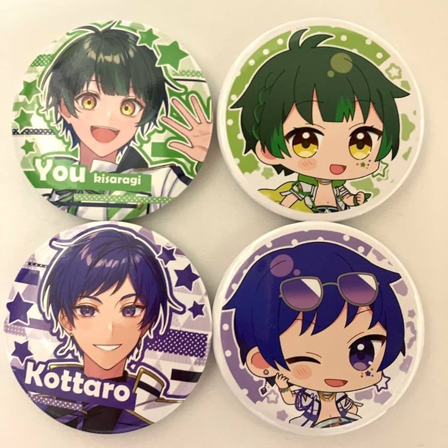 すたぽら 如月ゆう 缶バッジ